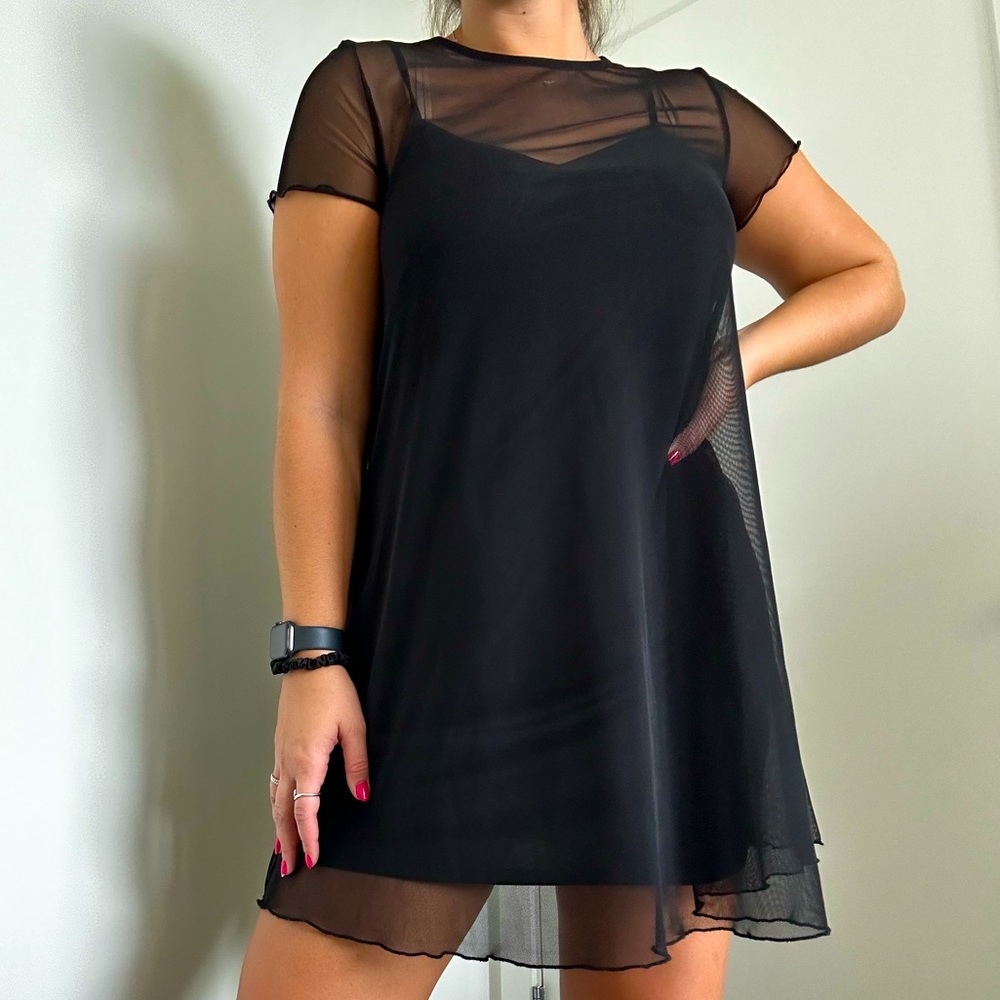 Flirty and fun black dress